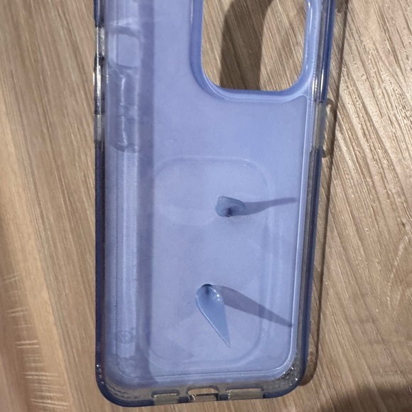 Patterned Blue and White loopy Phone Case- iPhone 15 pro max - Picture 2 of 3